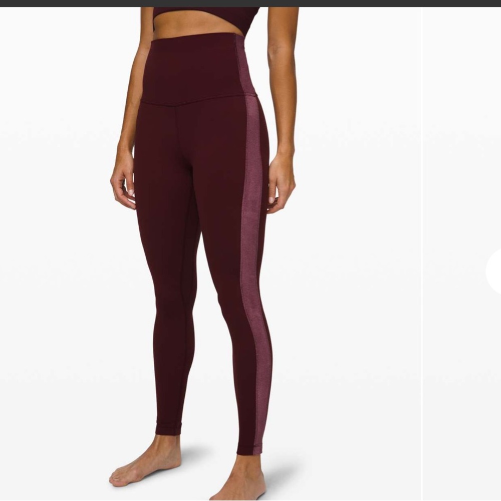 Lululemon Align Super High-Rise Pant 28" *Velvet
Garnet